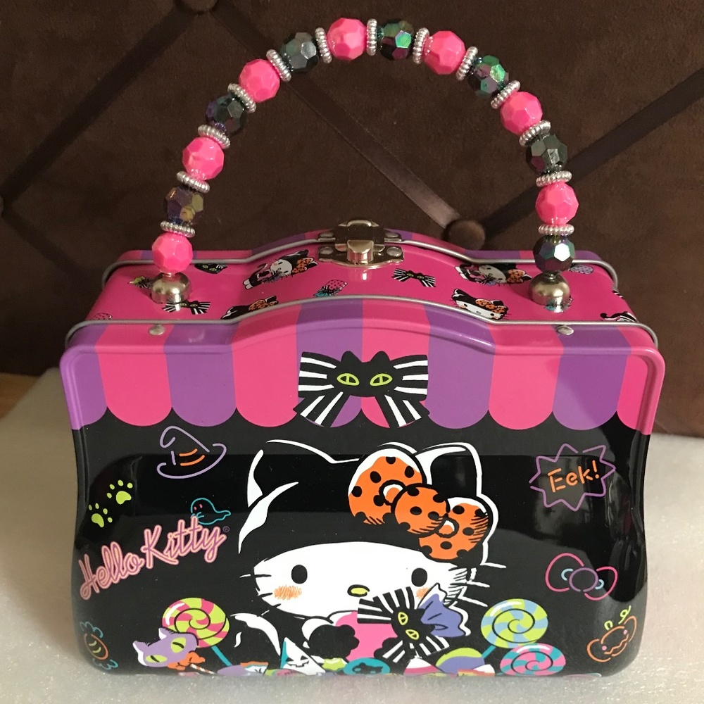 Hello Kitty by Sanrio Tin Bag New
